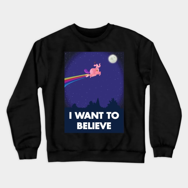 believe to bing bong Crewneck Sweatshirt by RedSheep